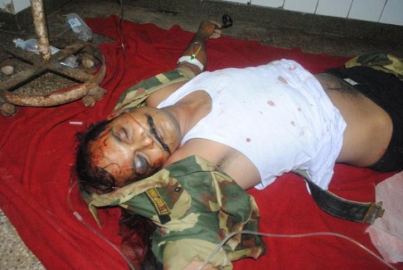 Two persons dead, nine injured as BSF jawans open fire Two persons dead, nine injured as BSF jawans open fire